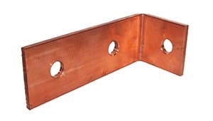 Supports pressés en cuivre