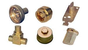 Støbegods af bronzelegering